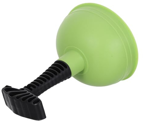 NUOBESTY Sturalavandini Mini con Manico Corto Ventosa Potente per Lavandino e Scarichi Cucina e Bagno Stantuffo per Rimozione Intasamenti Tubature Verde