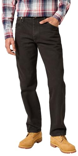 Wrangler Herren Jeans 13MWZ, Original Regular Bootcut Fit, Straight Leg, BLACK CHOCOLATE, 30W / 32L