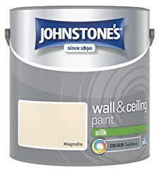 Johnstone's 304110 Vinyl Silk Emulsion - Magnolia,2.5