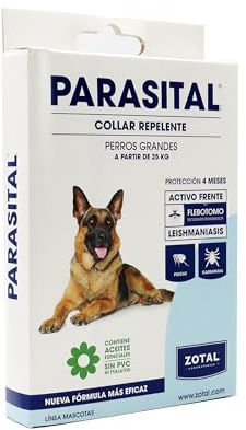 Zotal - Collier Anti-parasitaire Parasital (75 cm, pour Grands Chiens)