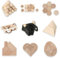 Bartl 500267 Knobelspiele aus Holz Puzzle Set D (9 Puzzles) Geschicklichkeitsspiele für Erwachsene und Kinder