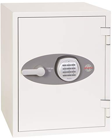 PHOENIX TITAN FS1283E Dokumentenschutz-Tresor, Weiss 400 x 515 x 440 mm, 53 Kg
