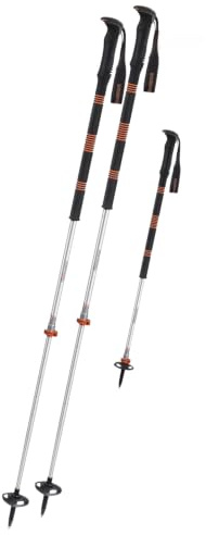 Komperdell Contour Titanal II Foam Länge: bis 140 cm Farbe: black/orange