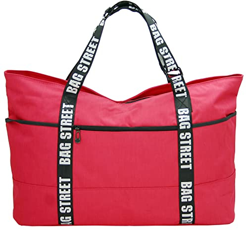 J JONES JENNIFER JONES XXL Freizeittasche - Sporttasche - Badetasche - Damen Shopper mit Reißverschluss