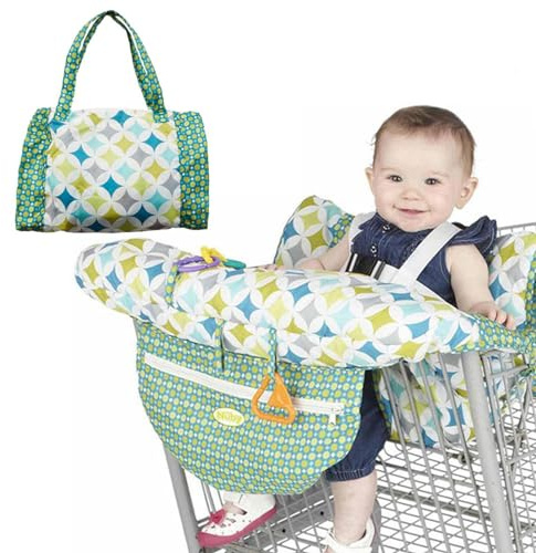 Générique Protege Caddie pour Bebe | Chariot Doux Coussin Bébé Siège Couverture | Coussin De Protection Doux pour Chaise pour en-fants avec Sangles De Sécurité | pour en-fants pour Garçons, Filles