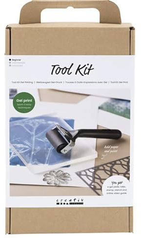 Kit d'outils d'impression sur gel, 1 paquet