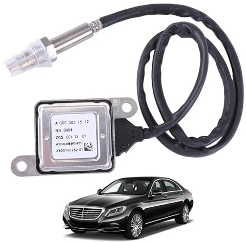 LICHENGTAI Nitrogen Oxide Sensor Nox Sensor Kompatibel mit Mercedes-Benz C-Klasse W205 S205 E-Klasse Cabriolet A207 GL-Klasse X164 NOx-Katalysator A000009051512 Lambdasonde