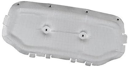 MKVAXR Isolation phonique et Thermique du Capot Avant de la Voiture en Coton avec Boucles, for VW, for Jetta, VS5 2019 Coussin d'isolation Thermique et phonique du Moteur(Silver)
