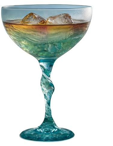 Genérico Copas Para Vino Tinto,Cristalería de Vino con Diseño de,Copas Para Cóctel - Para El Hogar, Para Fiestas, Para Reuniones Familiares, Para El Comedor, Para Banquetes, Y Para Mujeres