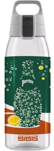 Sigg - Bouteille en Tritan - Total Clear ONE Roland Garros - Pour les boissons gazeuses - Passe au lave-vaisselle - Anti-fuite - Ultra-légère - Résistante aux rayures - Sans BPA - 1 L