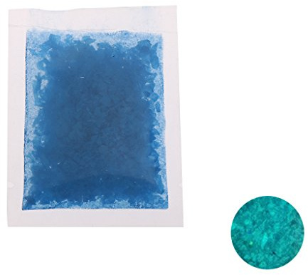Tsophreniq Dunkeln Aquariensand für Gehwege, Hof und, dekorativer nachtleuchtender Sand, Hinterhof Terrassendekoration, blau/Dekorationen für Jungen, Schlafzimmer, Kleinkinder