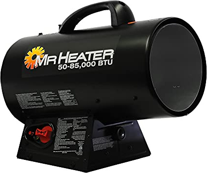 Mr. Heater 85,000 BTU Forced Air Propane with Quiet Burner Technology