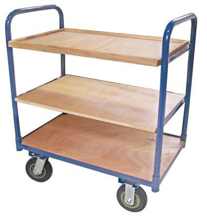 Dema zerlegbarer Transportwagen - Rollwagen - 250kg - 3 Etagen - 85 x 55 x 99 cm