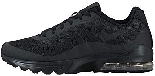Nike Herren Air Max Invigor Laufschuhe, Schwarz / Schwarz-Anthrazit, 45 EU
