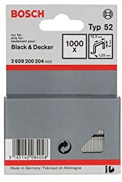 Bosch 1000x Agrafes à fil plat (Longueur 6 mm,)