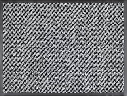 andiamo Fußmatte Easy - Schmutzfangmatte, Türmatte & Fussmatte für den Eingangsbereich - Läufer Flur nimmt Schmutz effektiv auf - 80 x 120 cm in Hellgrau