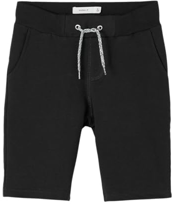 NAME IT pojkar Shorts Nkmhonk Swe Long Shorts Unb Noos, svart, 146