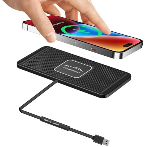 Wireless Car Charger Qi Charging Pad Fast 15W 10W 7.5W Quick Charge Adapter for iPhone 14 13 12 Mini 11 Pro Max 8 Plus X XR Xs Airpods LG Samsung Note Galaxy Buds S9 S10 S20 S21 S22 S23 Android Phones