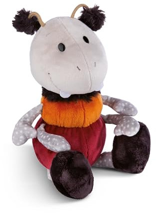 NICI Kuscheltier Ameise Enzi 20cm Green I Schlenkernde Kuscheltier Ameise mit auffälligem Design I Plüschtier für Schmusetierliebhaber I Stofftier – 49438