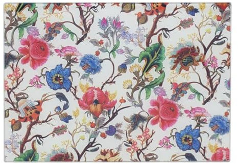 The Leonardo Collection Anthina Cutting Board | Wooden Chopping Board/Paddle Board Suitable for All Types of Kitchen | Printed Design Cutting Board | Chopping Boards Great for Chopping Meat & Veg