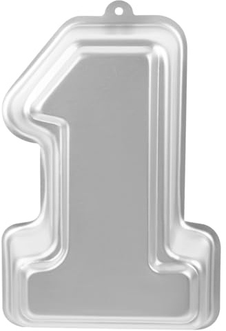 PRETYZOOM 1 Cake Mold Baking Tray Baking Pans Cake Pan Roaster Pan Kitchen Baking Small Baking Mold Number Cake Tins Cake Model DIY Cake Model Baking Tool Aluminum Alloy Small Cake Daily Use