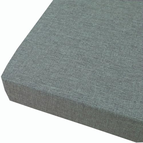 Bankauflage Sitzkissen Bank mit Abnehmbarem Bezug, 5CM Dicke Rutschfestes Bankkissen Outdoor, Sitzpolster Outdoor aus Schaumstoff Polster, Sitzauflage Bank für Garten, Terrasse(#15,160x60x5cm)