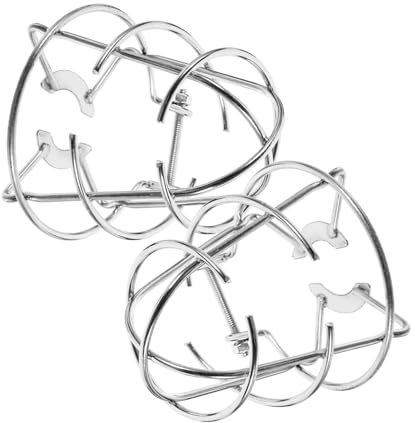 MERRYHAPY 8 Stk Schutzabdeckung Für Den Sprinklerkopf Stachel Recurve Monteur Gürtel Schlauch Unterstützung Feuerfest Tragbarer Sprinkler Käfig Für Feuersprinkleranlage Silver Schmiedeeisen