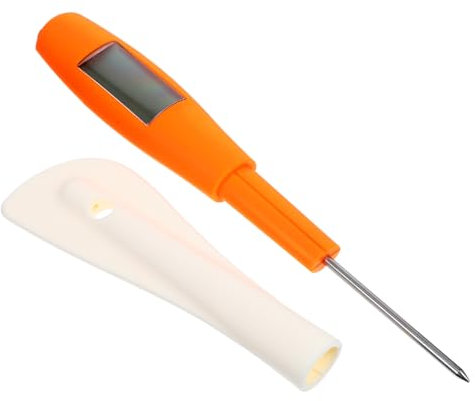 OKUMEYR Thermomètre De Cuisson Numérique Pour Viande Bonbons Chocolat Facile à Lire Utiliser Portable Pour Cuisine Et Autres