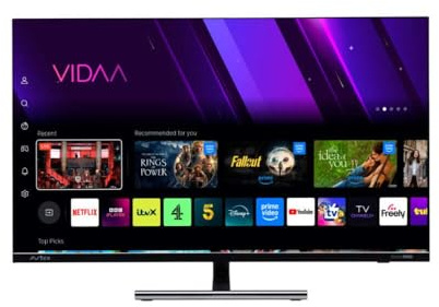 Avtex AV27TS SmartPro 27 Freely TV – Portable Full HD LED Smart TV with Freeview HD, Satellite Tuners, Wi-Fi, 12V/24V DC & AC Power – For Caravan, Motorhome, Boat, Home