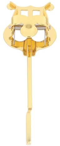 CHICIRIS per Spartiti per Sax Design Elegante, Supporto Portatile per Spartiti per Sax Tenore Alto in Lega con Impugnatura Stabile per un Comodo Strumento di Pratica, Colore Oro