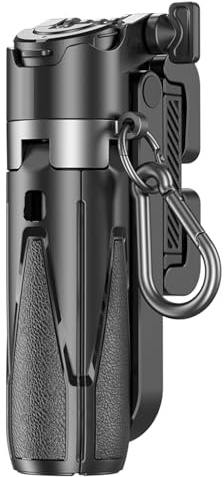 Perche à selfie pour téléphone – Mini trépied de poche avec contrôleur bluetooths, télécommande pratique, support compact polyvalent, tige de photographie rotative à 360 degrés | Équipement pour smart