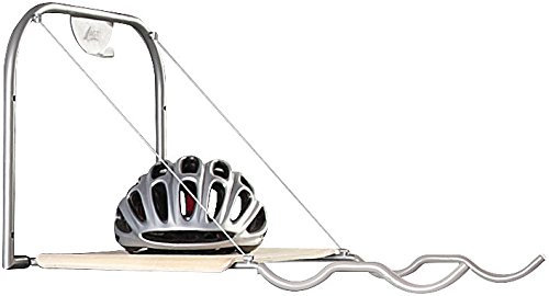 AGT Fahrrad Aufhängen: Universal-Fahrrad-Wandhalterung mit Ablage WH-220.pro für 2 Bikes (Fahrrad Wandhalter, Fahrradhalter, Fahrräder)