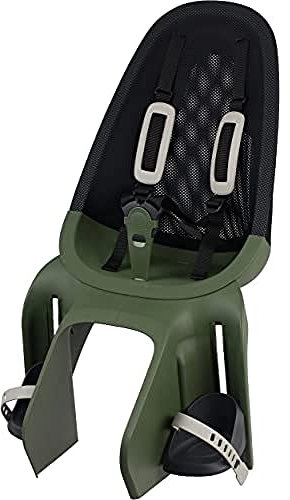 Qibbel Kinderzitje Air Black, Achterzitje Met Dragerbevestiging