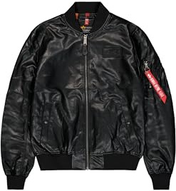 MA-1 VF Vegan Leather para hombre, talla M, color black