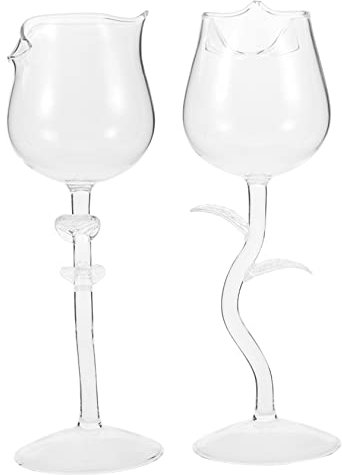 CIYODO Eleganti Bicchieri Da Vino E Cocktail Con Stelo Per Cene Romantiche Ed Eventi Speciali