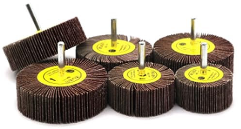 Sanding Flap Wheel, 10Pcs 16-80MM Sanding Sandpaper Flap Wheel Disc Brush Bit Grinding Polishing Tool Sander Drill Sanding Flap Wheel Coarse For Dremel Rotary Set(Dia20mm)
