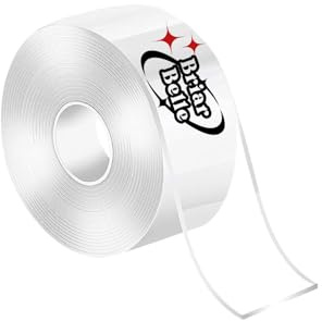 Briar Belle Heavy Duty Double-Sided Tape Extra Large (5.0m * 2.0cm) – Ultra Strong Adhesive for Walls, Carpets, & DIY Projects – Perfect for Home & Office Use