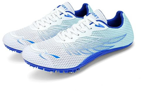 Zapatillas de Atletismo con Clavos para Hombre: Zapatillas de Entrenamiento para Carreras de Velocidad, Saltos, Saltos de Altura y Lanzamiento de Peso