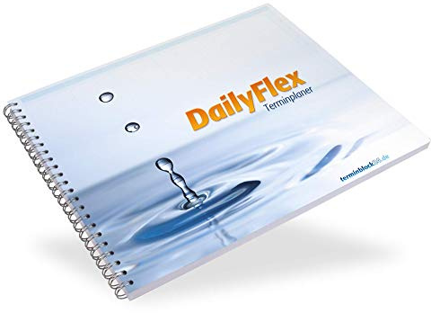 DailyFlex Terminplaner Praxisplaner - 6 Spalten pro Seite, 7-22 Uhr im 15-Minuten-Takt, Organizer für Praxis, Studio.Salon und Klinik …