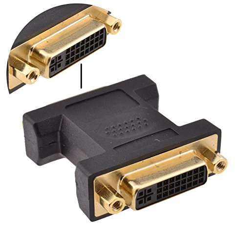kenable DVI-I Doppelt link 29 Polig Weiblich - Weiblich Kupplung Adapter