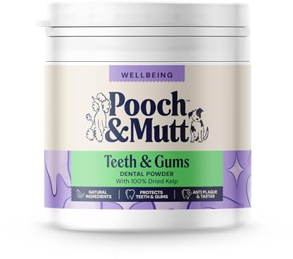 Pooch & Mutt - Dog Dental Powder, Tartar & Plaque Remover, 100g