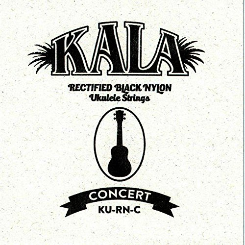KALA KU RN-C Cordes pour ukulélé Noir