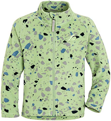 Didriksons Kinder Fleecejacke Jacke MONTE KIDS PR JKT 4 atmungsaktiv (987 Leek Green Terazzo Orig, 100)
