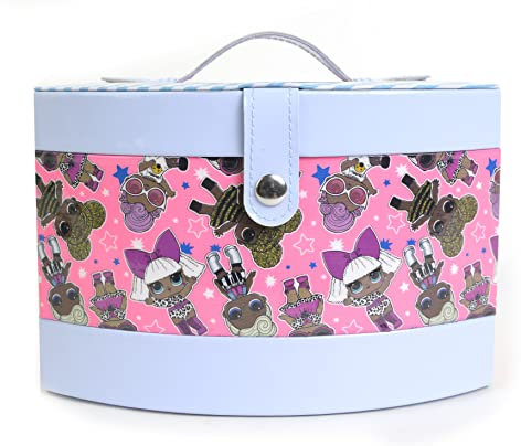 LOL Jewellery Make up case, Trousse de Maquillage pour Enfants, Sac Tendance et Coloré avec Maquillage pour Filles, Accessoires de Cheveux, Vernis à Ongles et Bijoux, Cadeau pour Filles