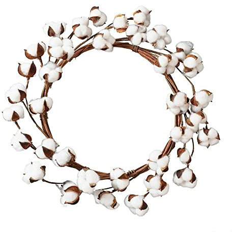 Kranz Baumwollblüten Baumwollkranz D 56 cm