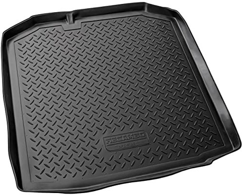 Recambo Gummi Kofferraumwanne Premium passend für Skoda Fabia II Combi | 5J5 | BJ 2007-2014 | passgenau mit Rand