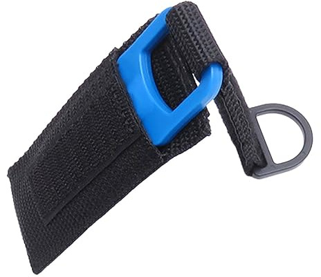 rockible Scuba Cutter Diver Line Cutter Sicherheitsschneidwerkzeug Unterwassermesser Zum Schnorcheln unter Wasser Freitauchen Wassersport Tauchen