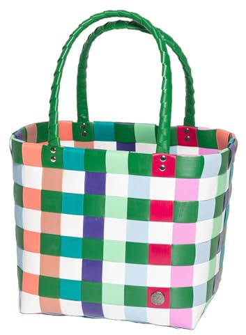 WORLD OF BASKETS ICE-BAG Witzgall 5009-46-0 Evergreen Einkaufskorb, Shoppertasche, 28x21x28 cm