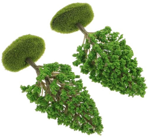 Lurrose 10stücke Miniaturbaum Künstliche Landschaftsbäume Für Sandtisch-Dekoration Modellbau Und Mikro-landschaften Für Kreative Projekte Und Kleine Gärten