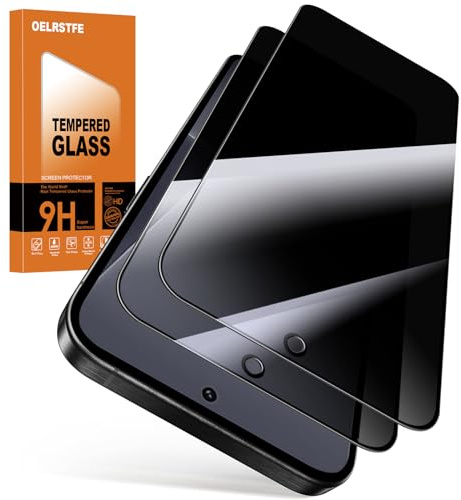Oelrstfe 2 Stück Sichtschutz Schutzfolie für Xiaomi 13 5G 9H Härte Privacy Anti-Spy Displayschutzfolie Displayschutz Bläschenfrei Kratzfest Privatsphäre Blickschutzfolie